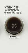 VGN1018 Bouton plat imitation corne de buffle