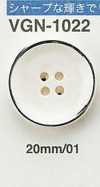 VGN1022 Bouton style coquillage