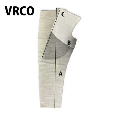 VRCO Entoilage crin prémium prédécoupé pour homme