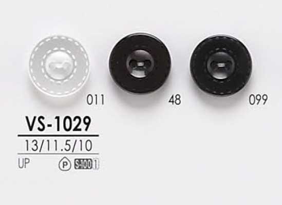 VS1029 Boutons de chemise pour teinture noire
