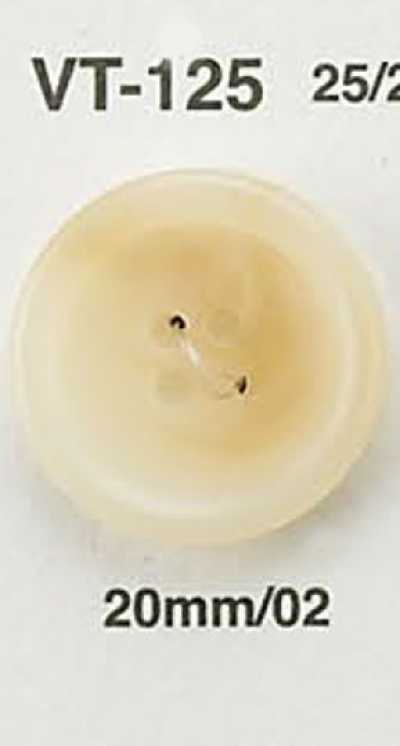 Bouton imitation corne de buffle