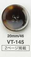 VT145 Bouton plat style Buffalo
