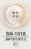 SN1018 Bouton brillant à 4 trous en coquillage Takase