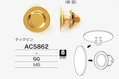 AC5862 Punaise En Laiton
