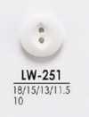LW251 Boutons à teindre pour vêtements légers tels que chemises et polos