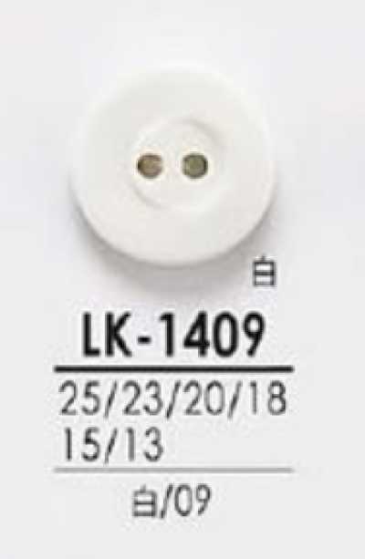 LK1409 Boutons pour chemises et manteaux, noirs et teignables