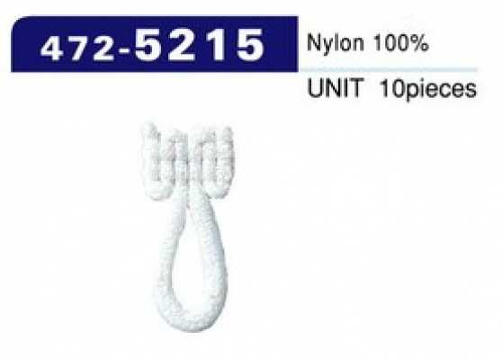 472-5215 Passant de bouton, type nylon mousseux, moyen (10 pièces)