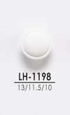 LH1198 Boutons noirs et teignables pour chemises et manteaux