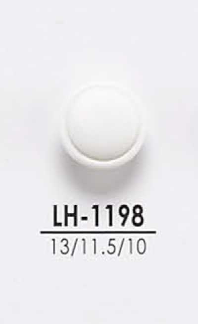 LH1198 Boutons noirs et teignables pour chemises et manteaux
