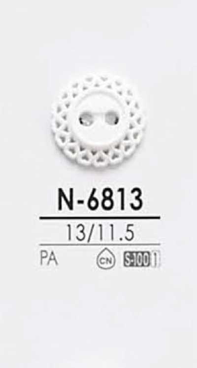N6813 Bouton à teindre
