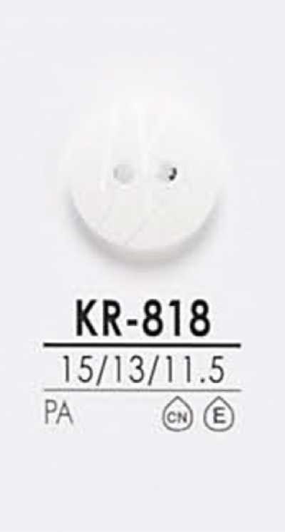 KR818 Boutons de chemise pour teinture noire