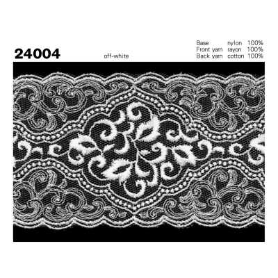 24004 Dentelle en tulle, largeur étroite