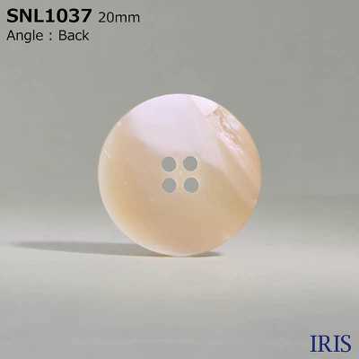 SNL1037 Matériau Naturel 4 Trous Shell Shell Shell Button[Bouton] IRIS Sous-photo