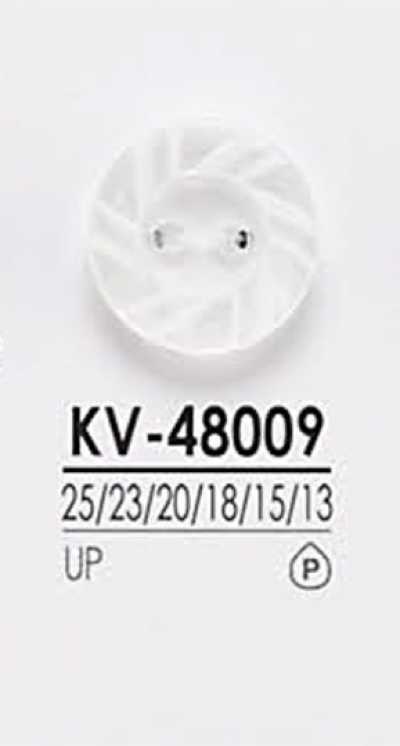 KV48009 Bouton simple en polyester à 2 trous