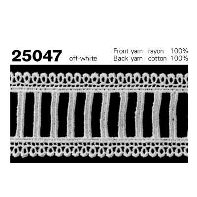 25047 Dentelle chimique étroite