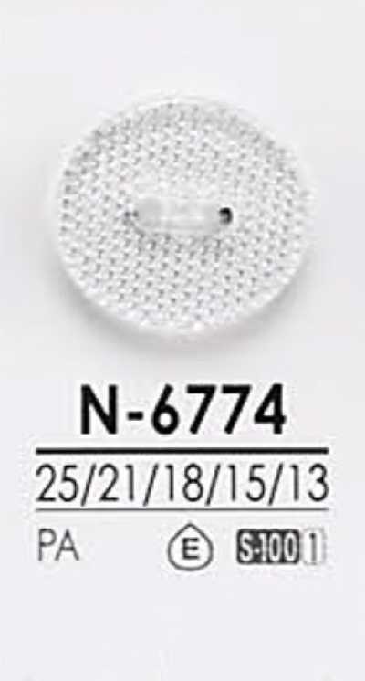 N6774 Bouton à facettes à teindre
