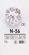 N56 Bouton taillé en diamant pour teinture