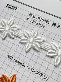 25097 Dentelle Chimique De Largeur étroite Kyowa Lace Sous-photo