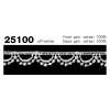 25100 Dentelle chimique étroite