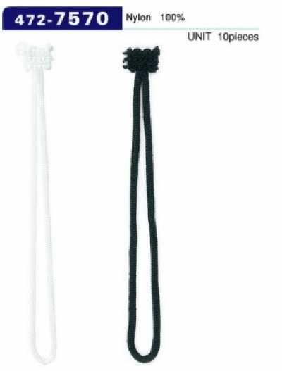 472-7570 Bride de bouton, type de fil Lily, longueur totale 83 mm (10 pièces)
