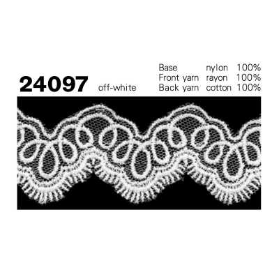 Dentelle tulle étroite