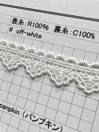 25128 Dentelle Chimique De Largeur étroite Kyowa Lace Sous-photo