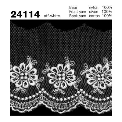 24114 Dentelle en tulle