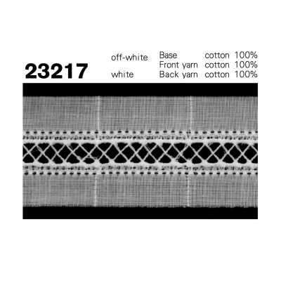 23217 Dentelle étroite en coton