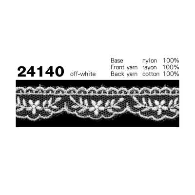 24140 Dentelle en tulle étroite