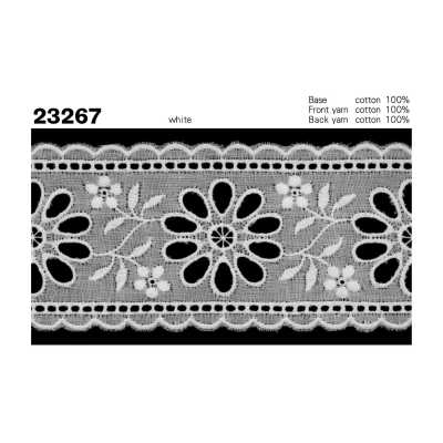 23267 Dentelle étroite en coton