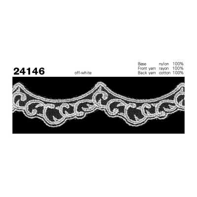 Dentelle de tulle étroite