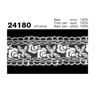 24180 Dentelle tulle étroite