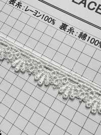 25196 Dentelle Chimique à Largeur étroite Kyowa Lace Sous-photo