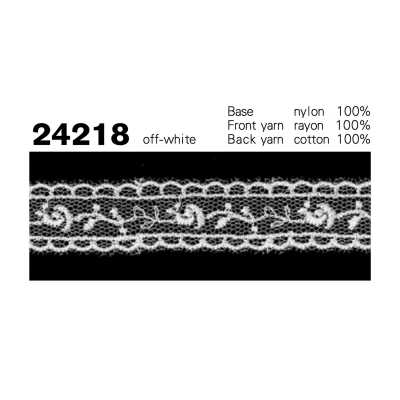24218 Dentelle en tulle étroite