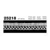 25218 Dentelle chimique étroite