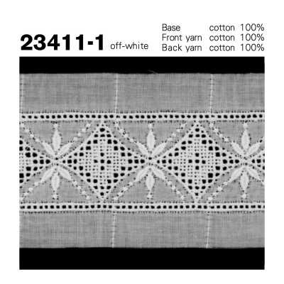 23411-1 Dentelle en coton