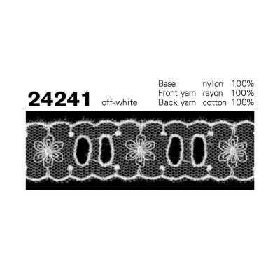 24241 Dentelle étroite en tulle