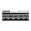 25249 Dentelle Chimique étroite