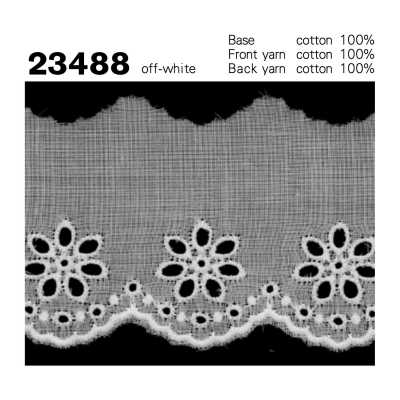 23488 Dentelle en coton