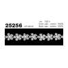 25256 Dentelle Chimique étroite