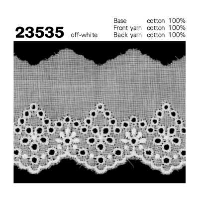 23535 Dentelle en coton