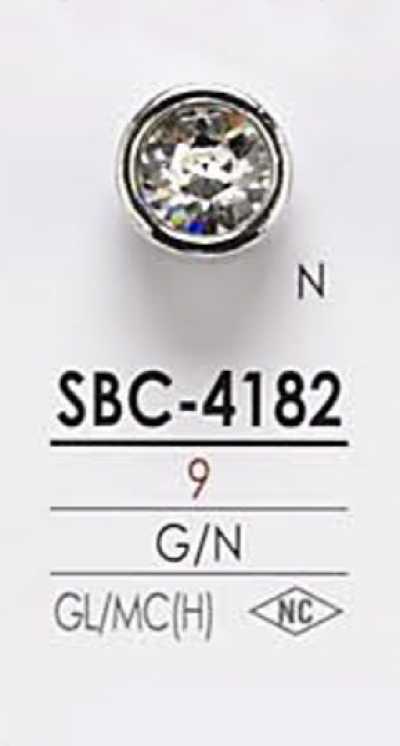 SBC4182 Bouton en cristal