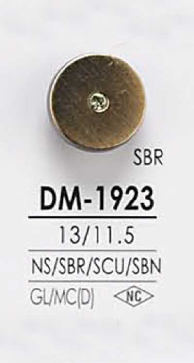 DM1923 Bouton en pierre de cristal style pin-curl