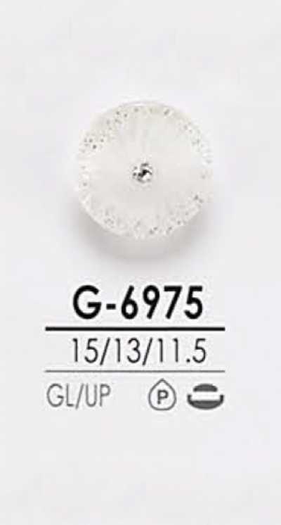 G6975 Bouton en strass style Pin Curl pour teinture