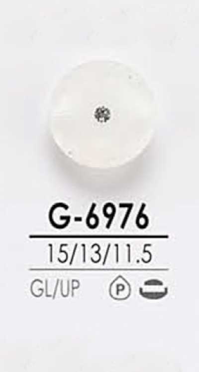 G6976 Bouton en pierre de cristal style pin-curl teint
