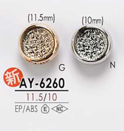 AY6260 Bouton métallique à teindre