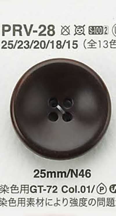 PRV28 Bouton façon écrou
