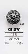 KR870 Bouton métallique
