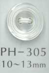 PH305 Bouton Coquille Avec Double Bordure
