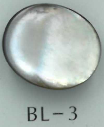 BL-3 Bouton en coquille à queue ovale